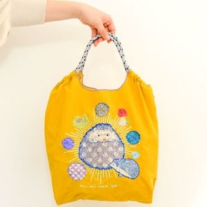 Ball and Chain Hedgehog Eco Bag